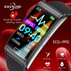 Vòng tay thông minh VK01 2023 đo đường huyết không xâm