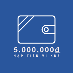Nạp tiền 5,000,000₫ (giảm 5%)